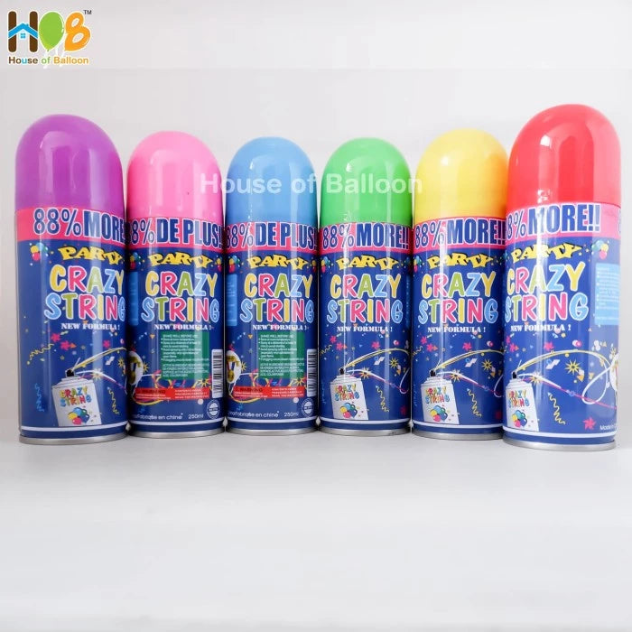 Party String Spray Semprotan Busa Jaring Benang