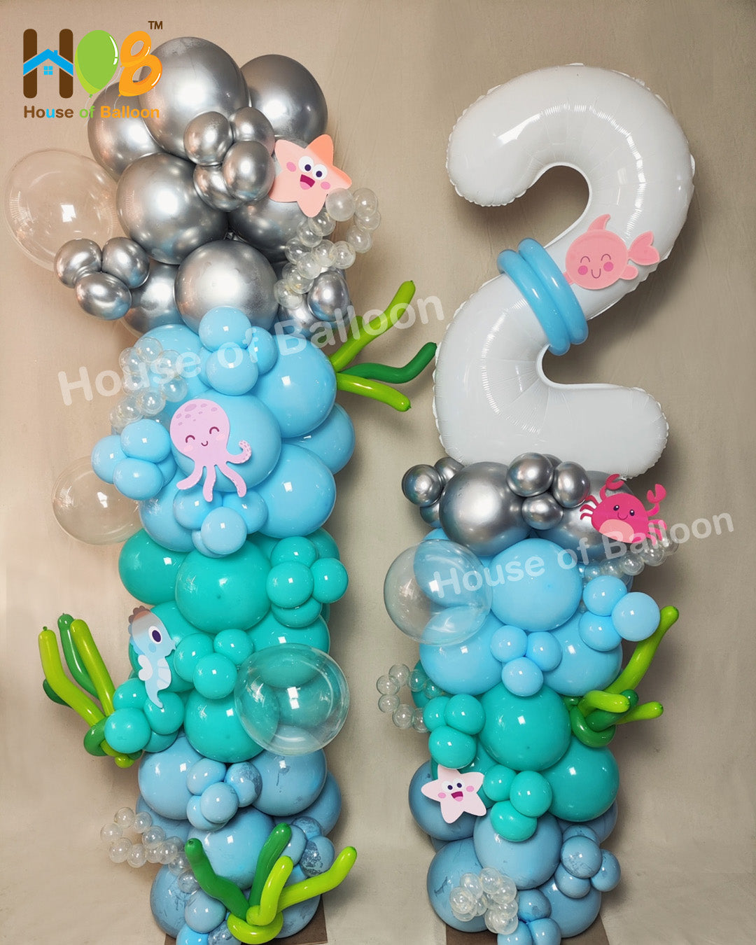 Balon Tiang Collumn Tematik