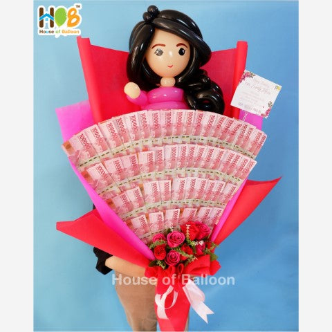 Cash Balon Bouquet