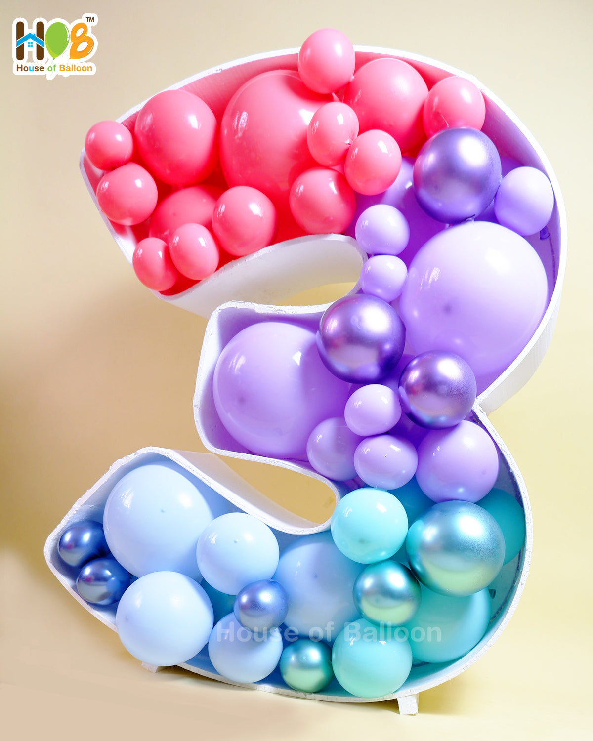 Balon Marquee Huruf Angka