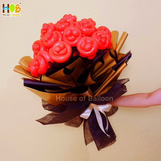 Jumbo Rose Flower Bouquet