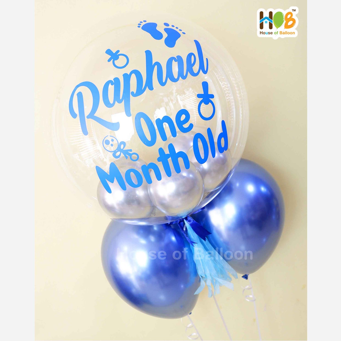 Helium Balon PVC Custom Text