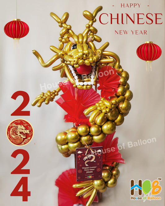 Character Big Dragon Chinese New Year