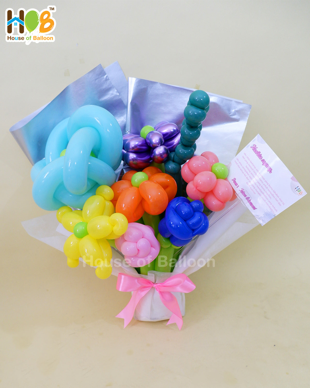 Flowery Bouquet Balon
