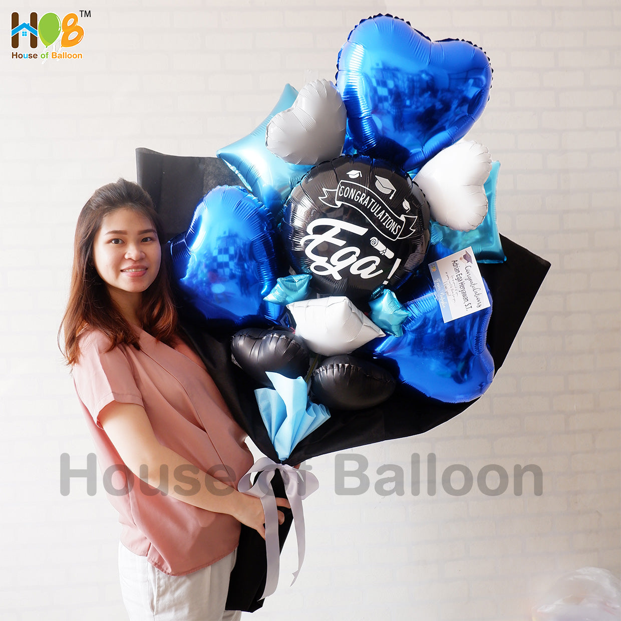 Jumbo Balon Foil Bouquet