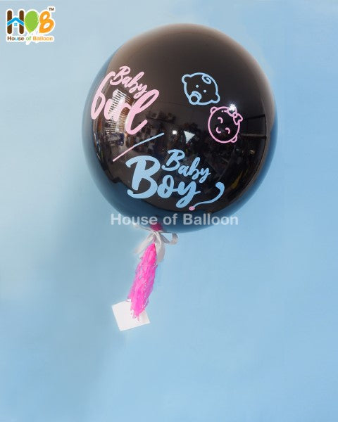 Gender Reveal Exploding Balon Helium – House of Balloon