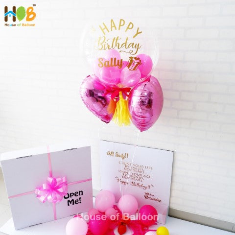 Surprise Box Balon Helium
