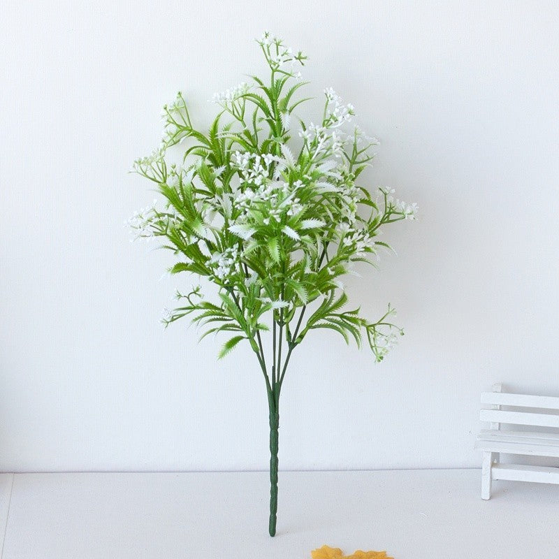 Bunga Artificial Daun Pikok Babybreath